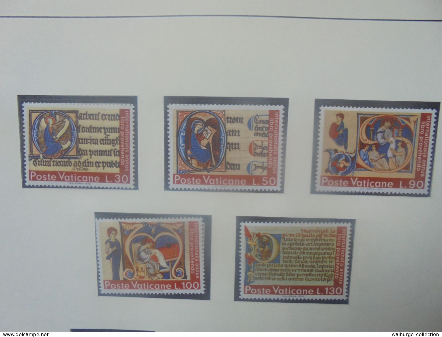 VATICAN 1961-1972 JOLIE COLLECTION NEUVE** Album "Safe" A SAISIR ! (4379) 1 KILO 650