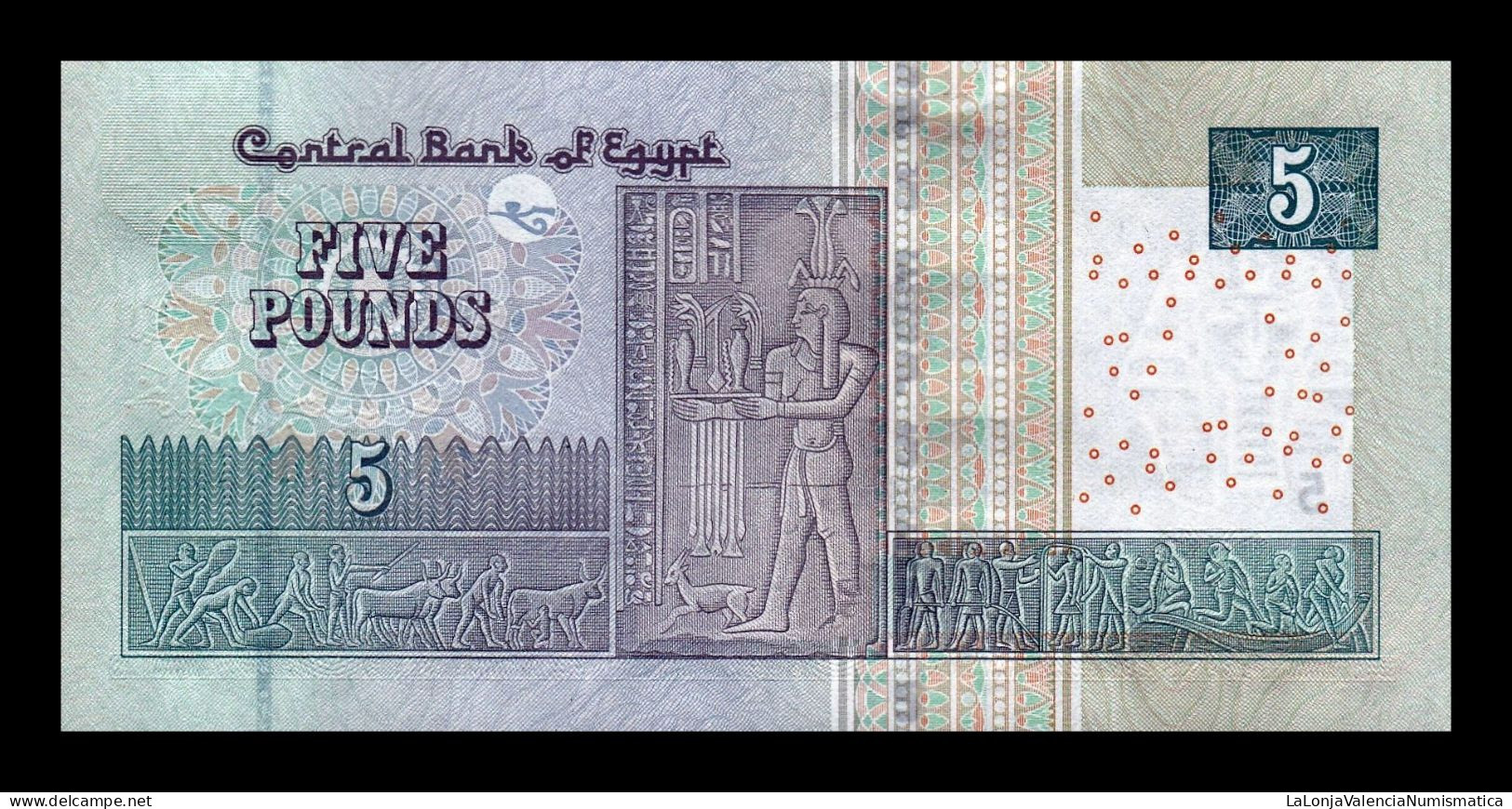 Egipto Egypt 5 Pounds 11.05.2022 Pick 72g(1) Sc Unc - Egitto