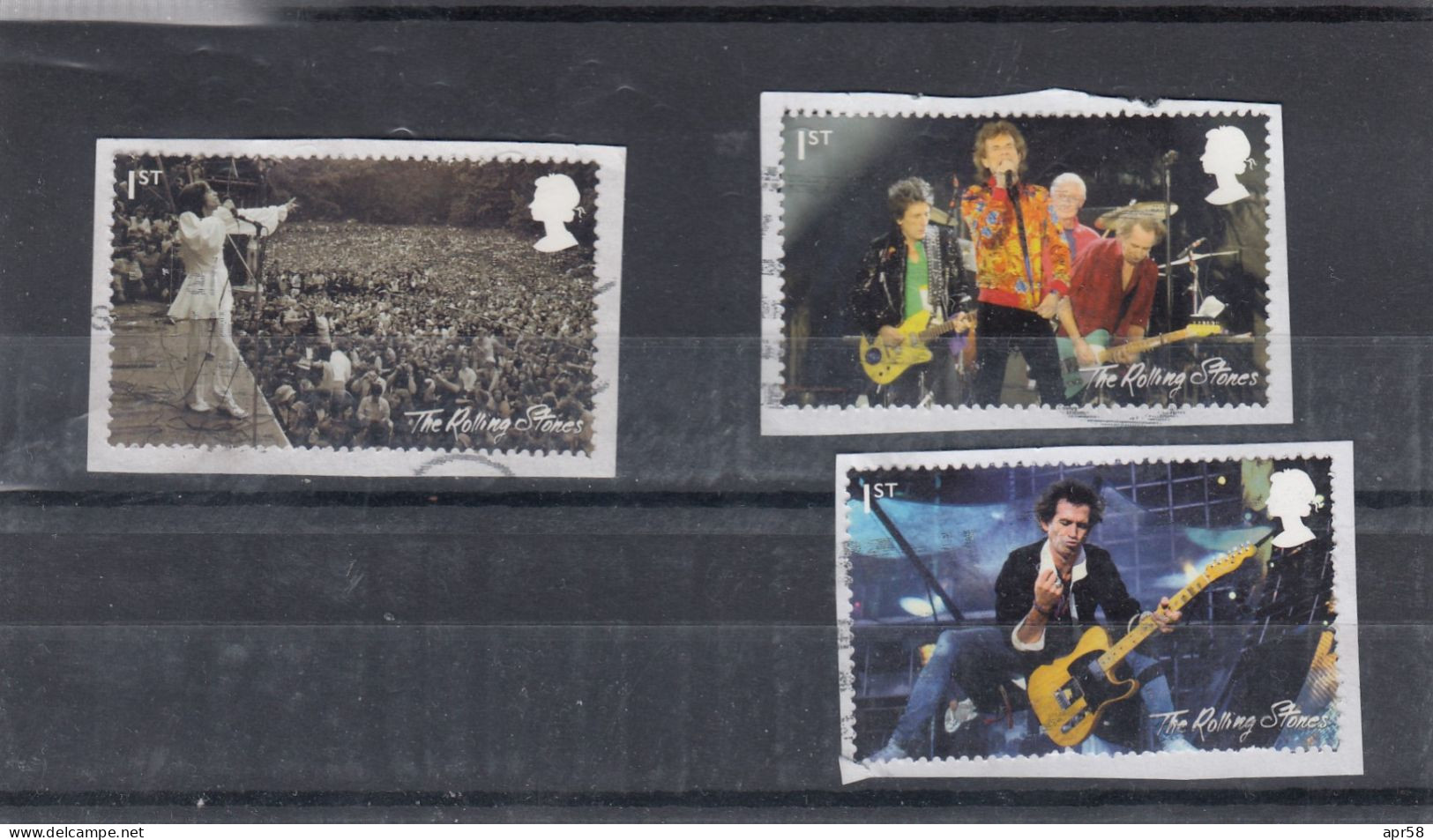 2022 Rolling Stones - Used Stamps