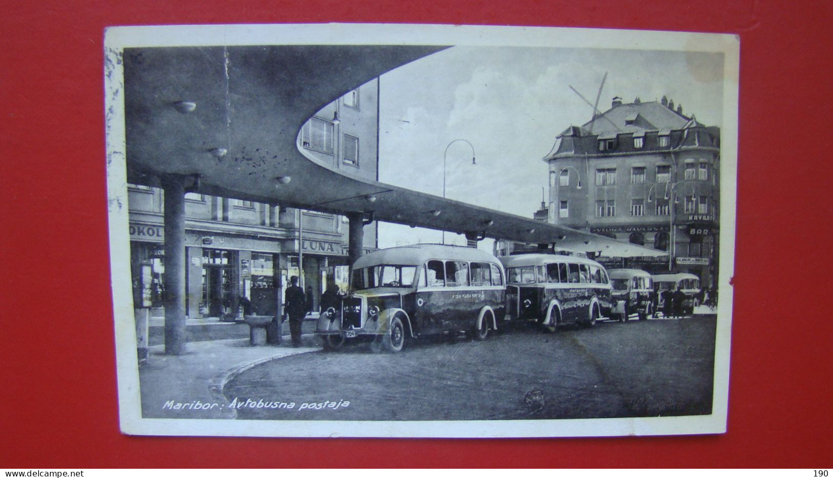 Maribor - Avtobusna Postaja / Bus Station. - Slovénie