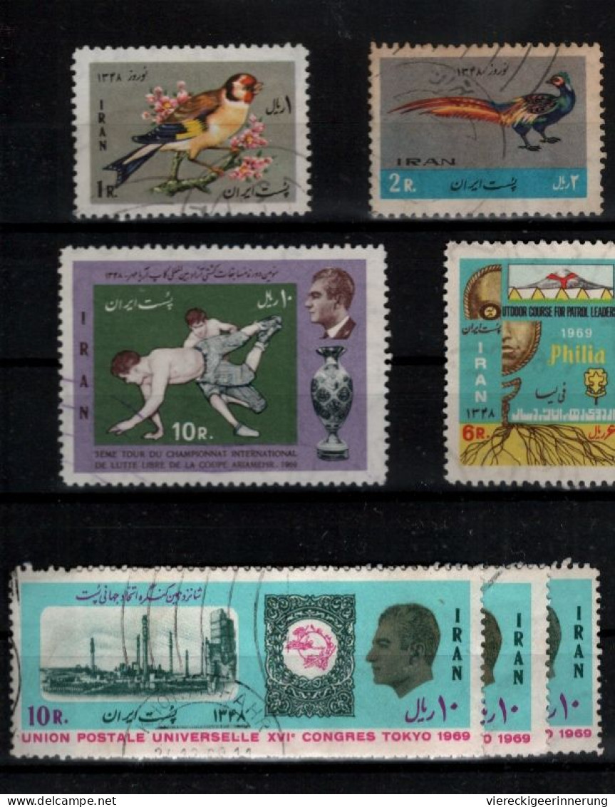 ! Persien, Persia, Iran, 1968-1969, Lot of 79 stamps