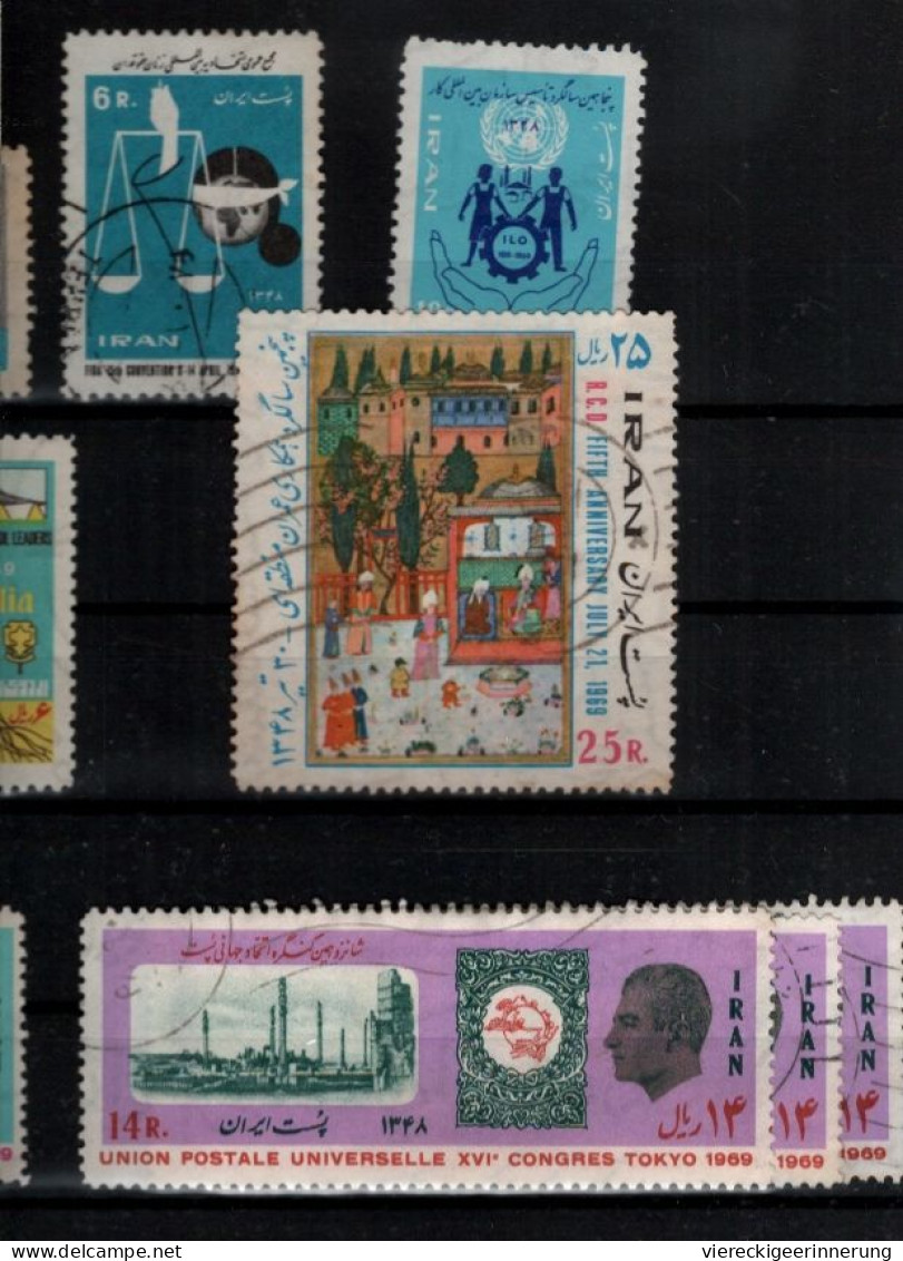 ! Persien, Persia, Iran, 1968-1969, Lot of 79 stamps