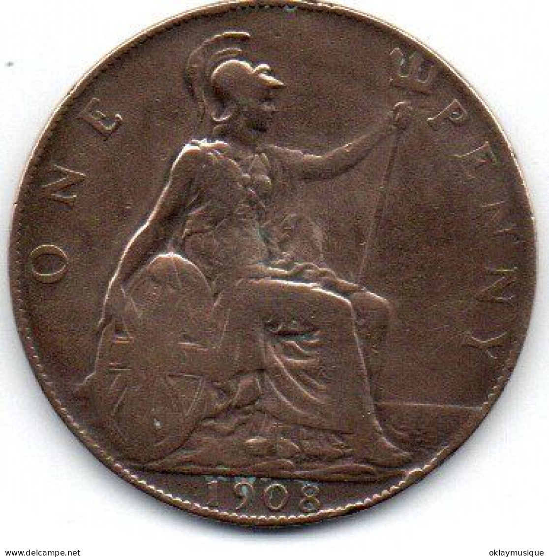1 Penny 1908 - Andere & Zonder Classificatie