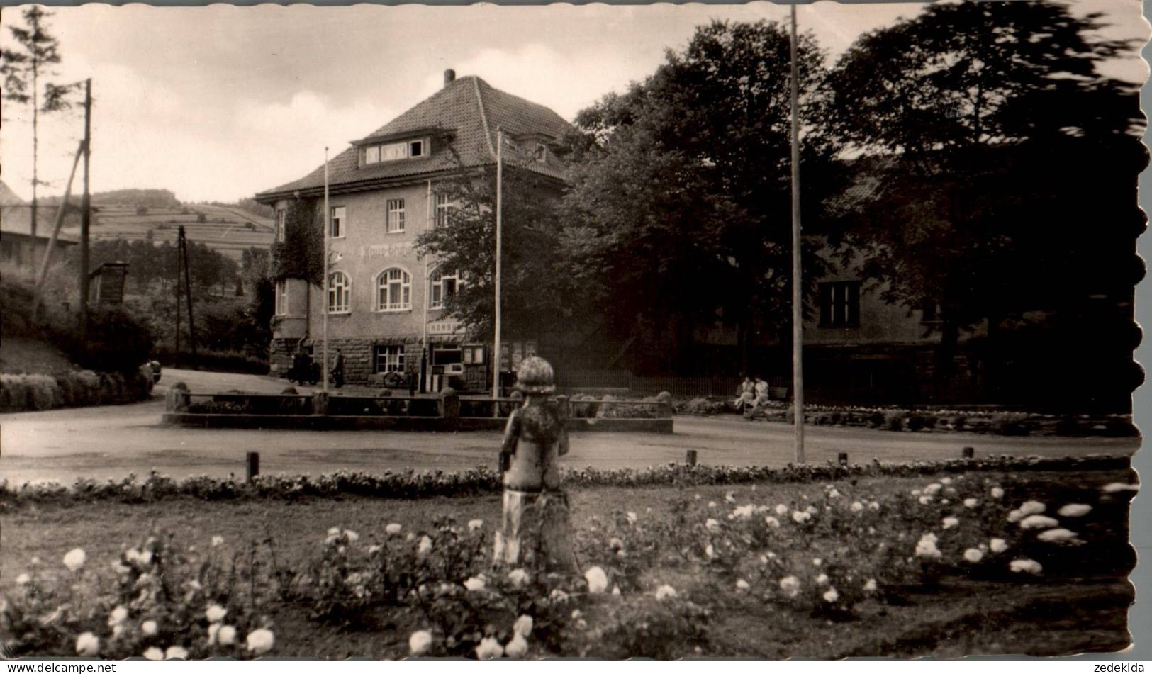 0839 - Mengersgereuth Hämmern Bei Frankenblick - Bahnhof - Straub & Fischer - Sonneberg