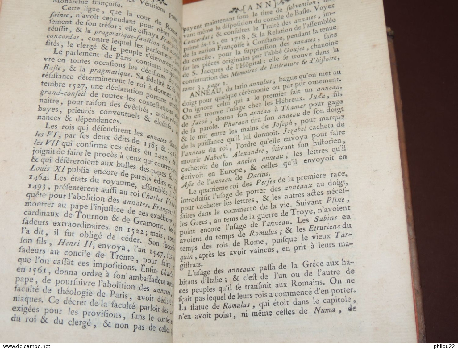 Chesnaye Des Bois - Dictionnaire Historique Des Mœurs... Des François T. I  1767 - 1701-1800