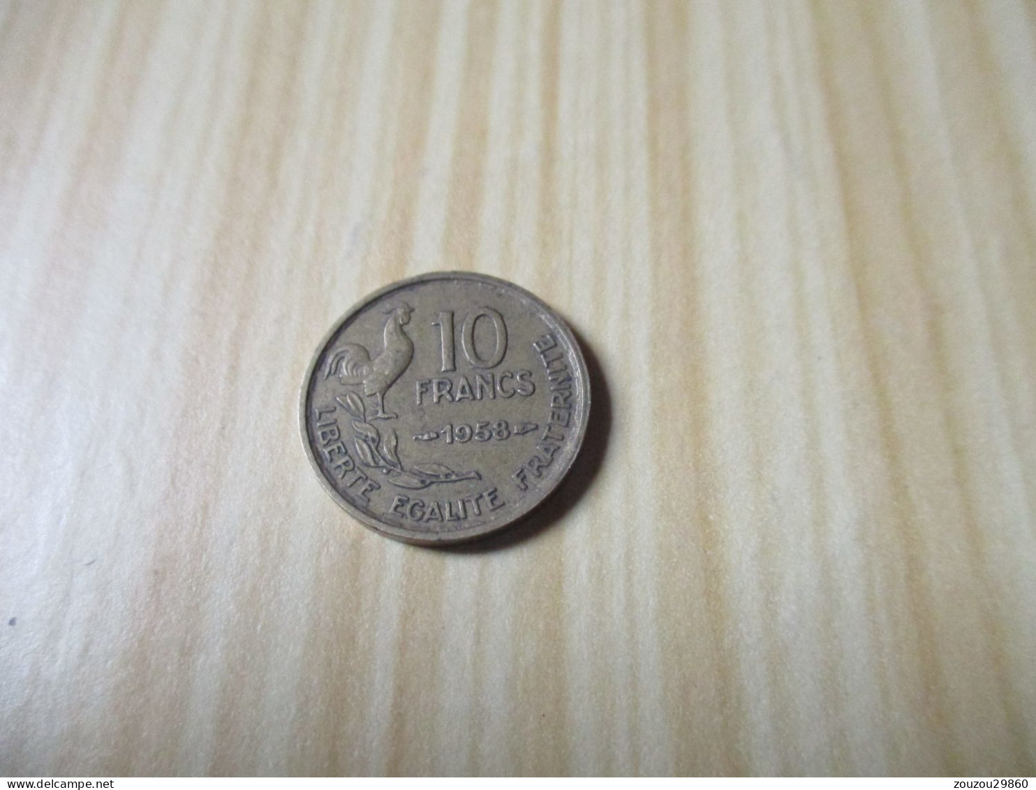 France - 10 Francs Guiraud 1958.N°52. - 10 Francs
