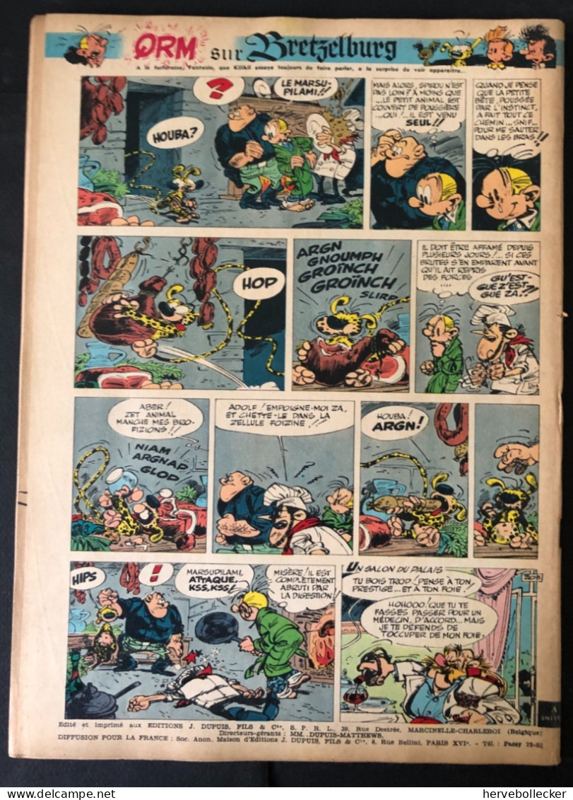 Spirou Hebdomadaire N° 1323 - 1963 - Spirou Magazine