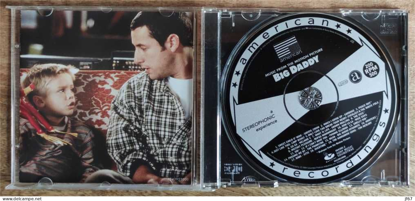 Big Daddy (CD BO Film) - Soundtracks, Film Music