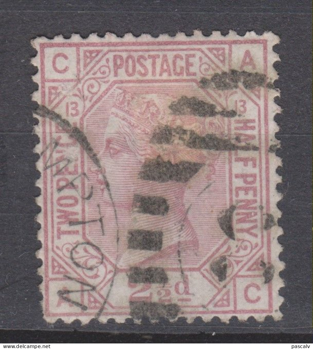 Yvert 56 SG 141 Oblitéré Planche 13 - Used Stamps