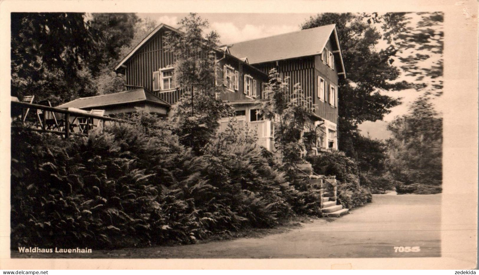 H1107 - TOP Lauenhain (Mittweida) Waldhaus Gaststätte - Verlag Erhard Neubert - Mittweida