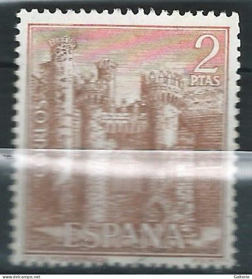 ESPAGNE - Obl - 1967 - YT N° 1471- Chateaux - Used Stamps