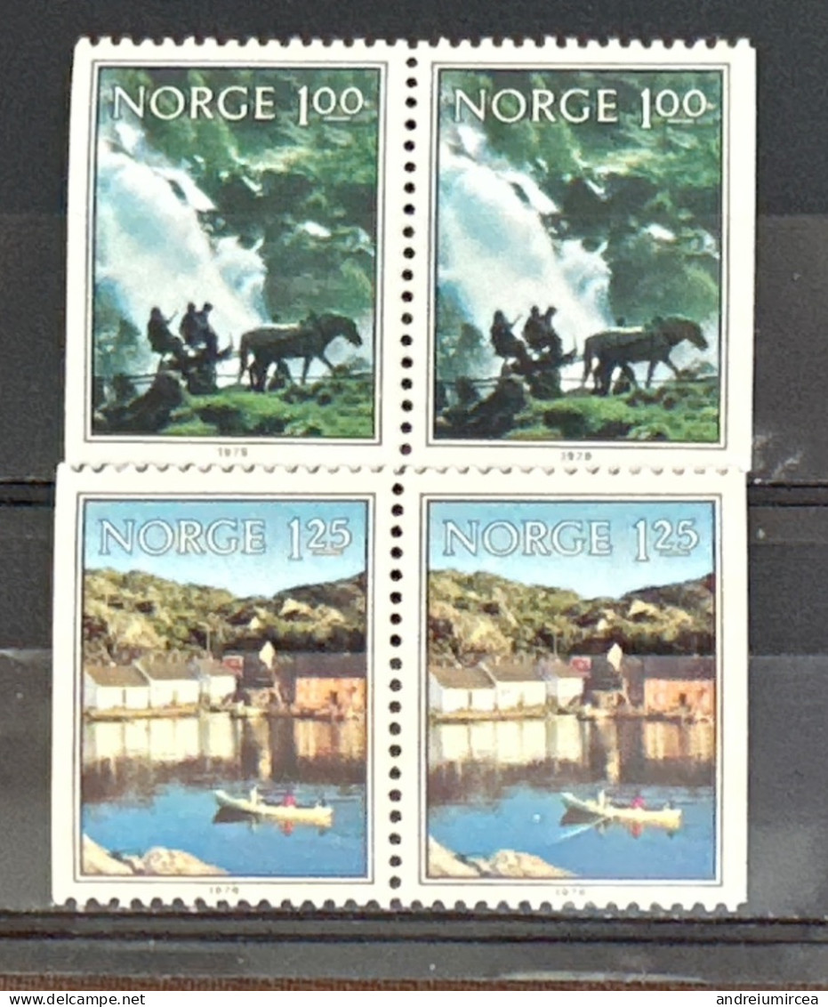 1979. MNH  Norvège Landscapes - Nuevos