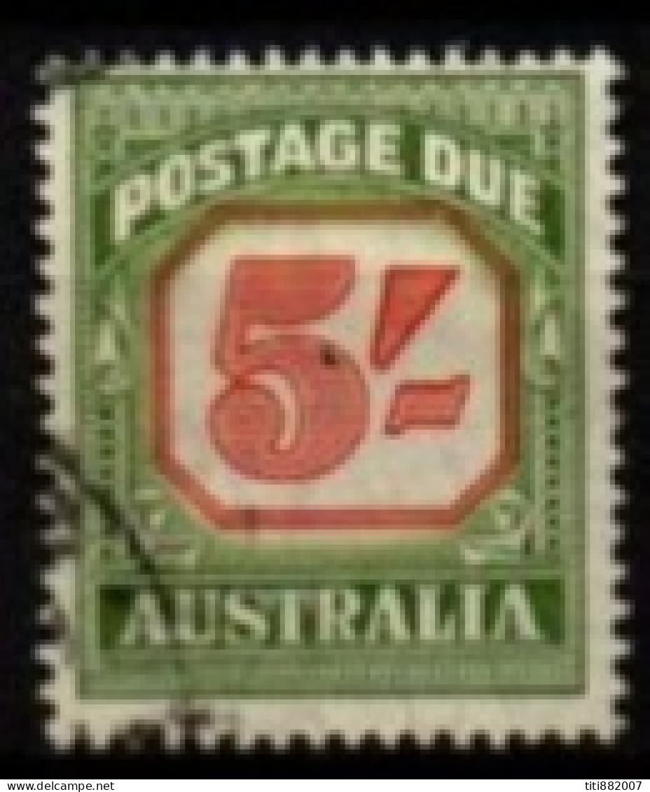 AUSTRALIE   -   Taxe   -   1938.  Y&T N° 70 Oblitéré - Portomarken