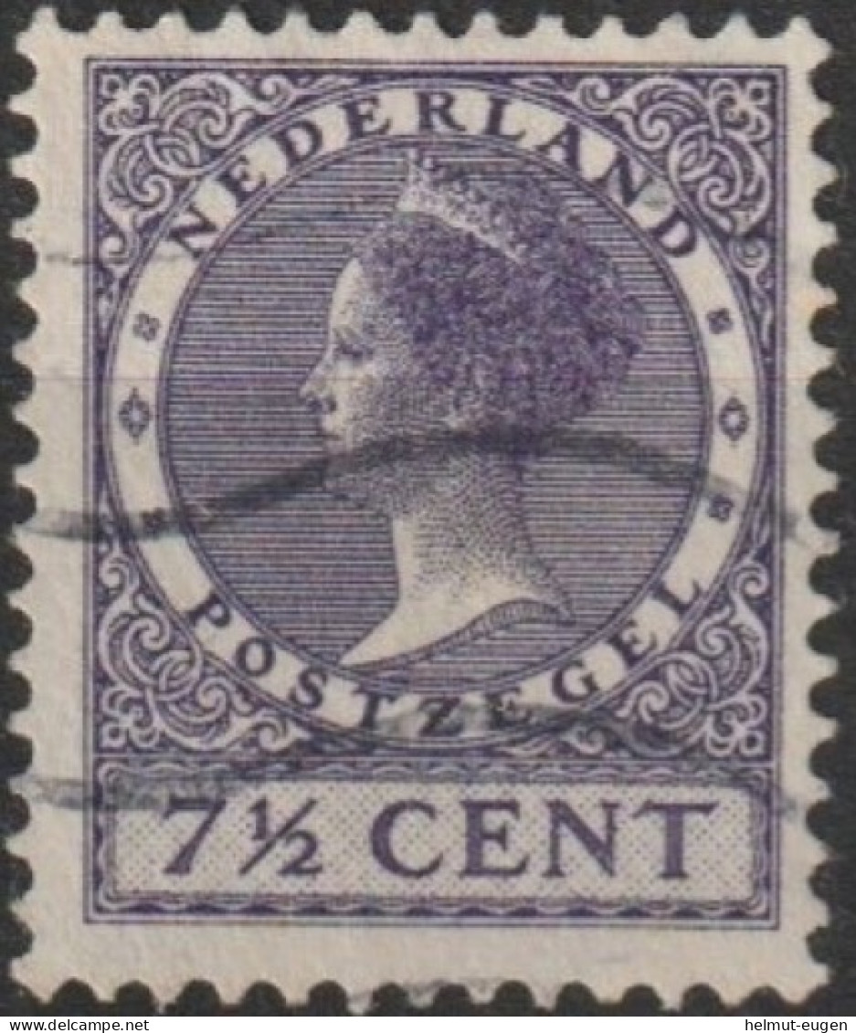 MiNr. 153 Niederlande       1924/1925. Freimarken: Königin Wilhelmina. - Usados