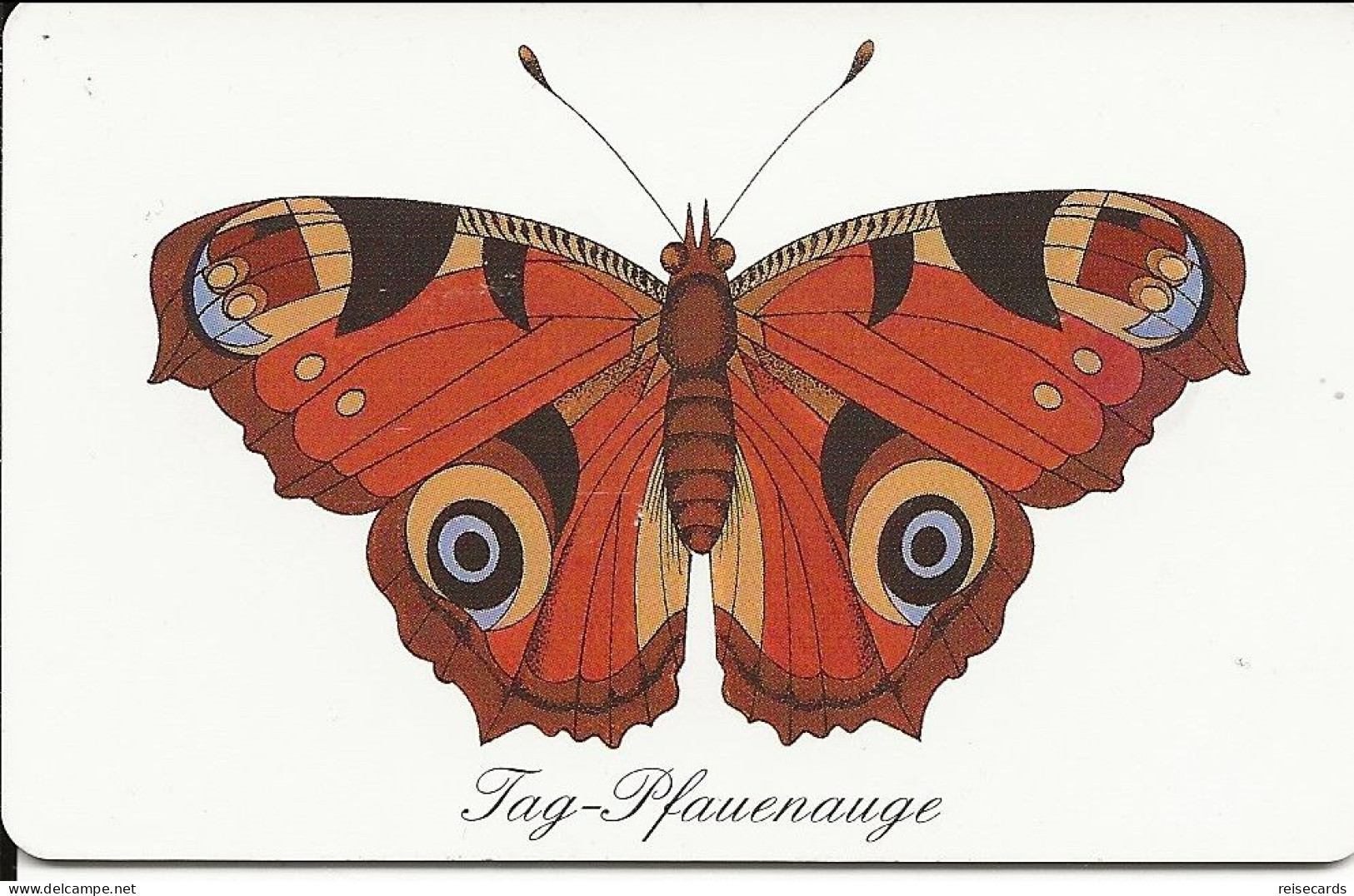 Germany: Telekom PD 15 98 Schmetterling Tag-Pfauenauge - P & PD-Serie : Sportello Della D. Telekom