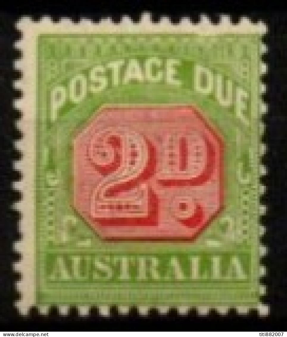 AUSTRALIE   -   Taxe   -   1931.  Y&T N° 57* - Portomarken