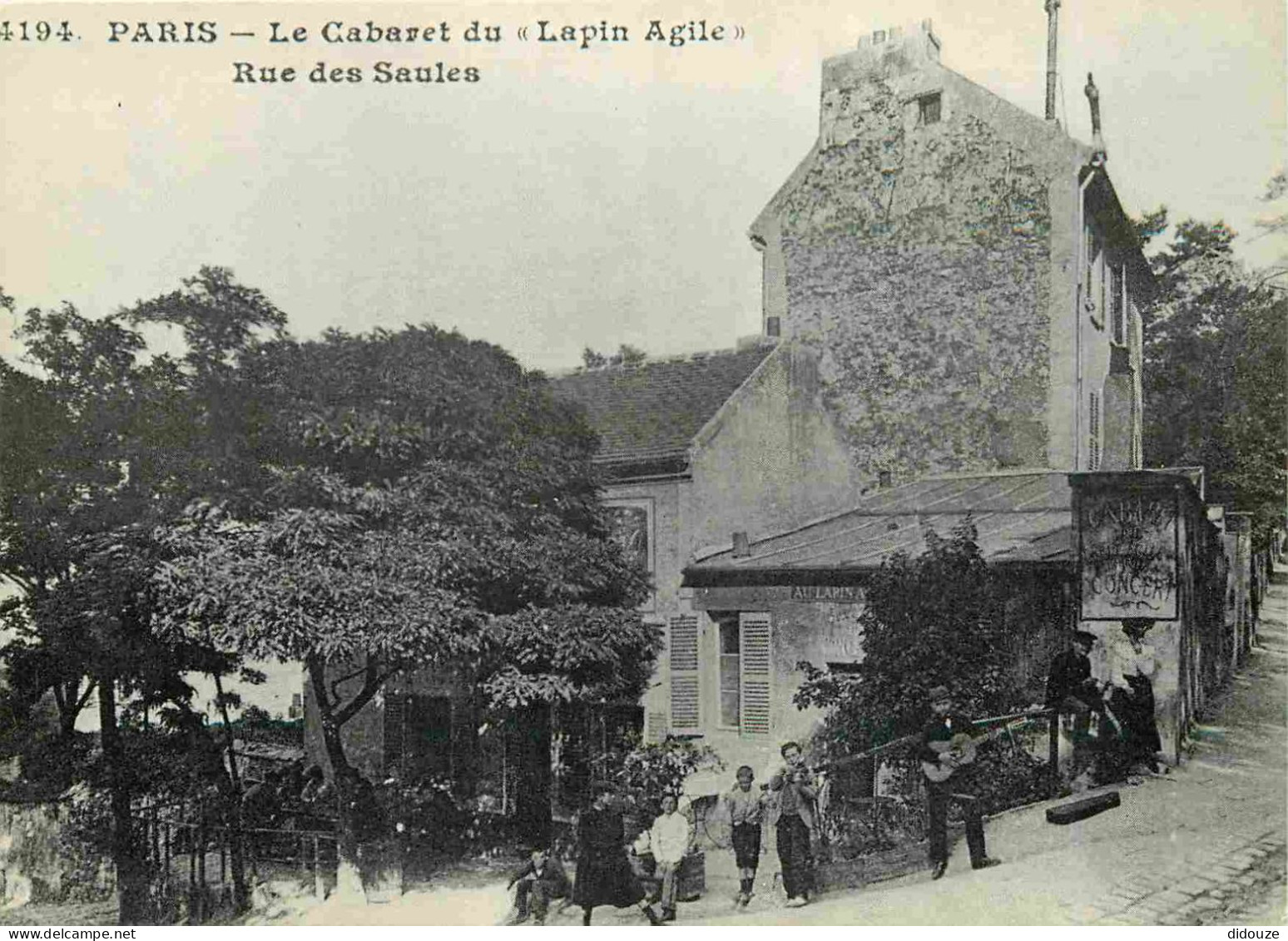 Reproduction CPA - 75 Paris - Montmartre - Cabaret Du Lapin Agile - Paris Les Années Folles - 3 - CPM - Carte Neuve - Vo - Non Classés