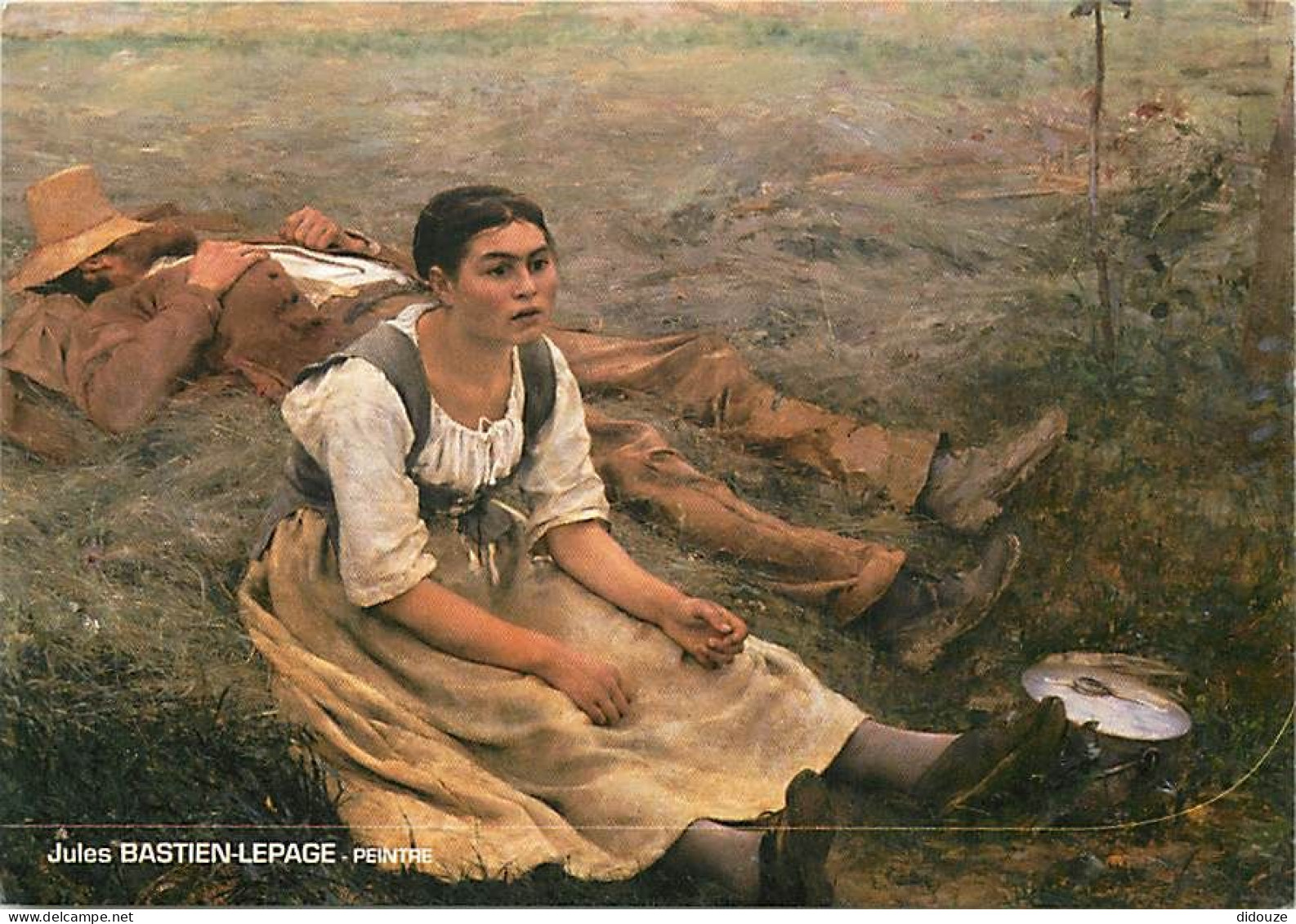 Art - Peinture - Jules Bastien-Lepage - Les Foins - Paysans - Carte Neuve - CPM - Voir Scans Recto-Verso - Malerei & Gemälde