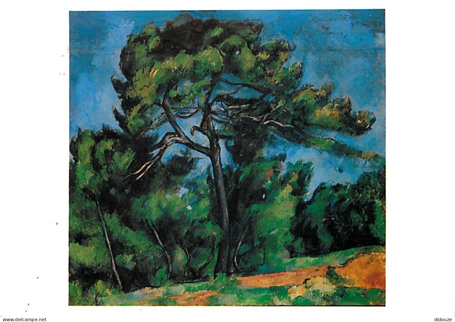 Art - Peinture - Paul Cézanne - La Grande Pinède -1883 - CPM - Voir Scans Recto-Verso - Malerei & Gemälde