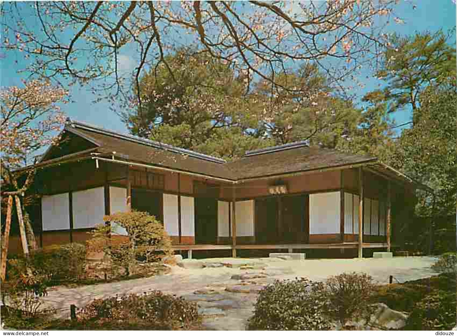 Japon - Kyoto - Jugetsu-kan And Zoroku-an Arbour In Spring - Shugakuin Impérial Villa - CPM - Voir Scans Recto-Verso - Kyoto