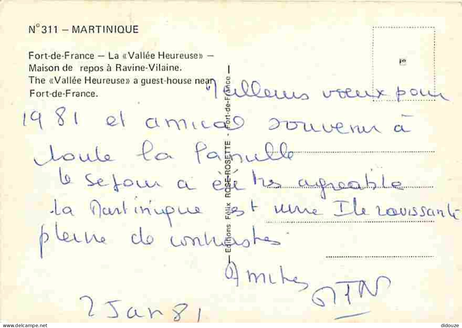 Martinique - Fort De France - Multivues - CPM - Voir Scans Recto-Verso - Fort De France
