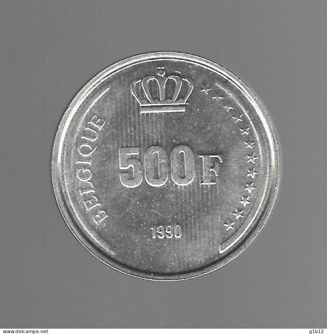 BELGIQUE - 500 FRANCS - 1990 - BAUDOUIN - 500 Frank