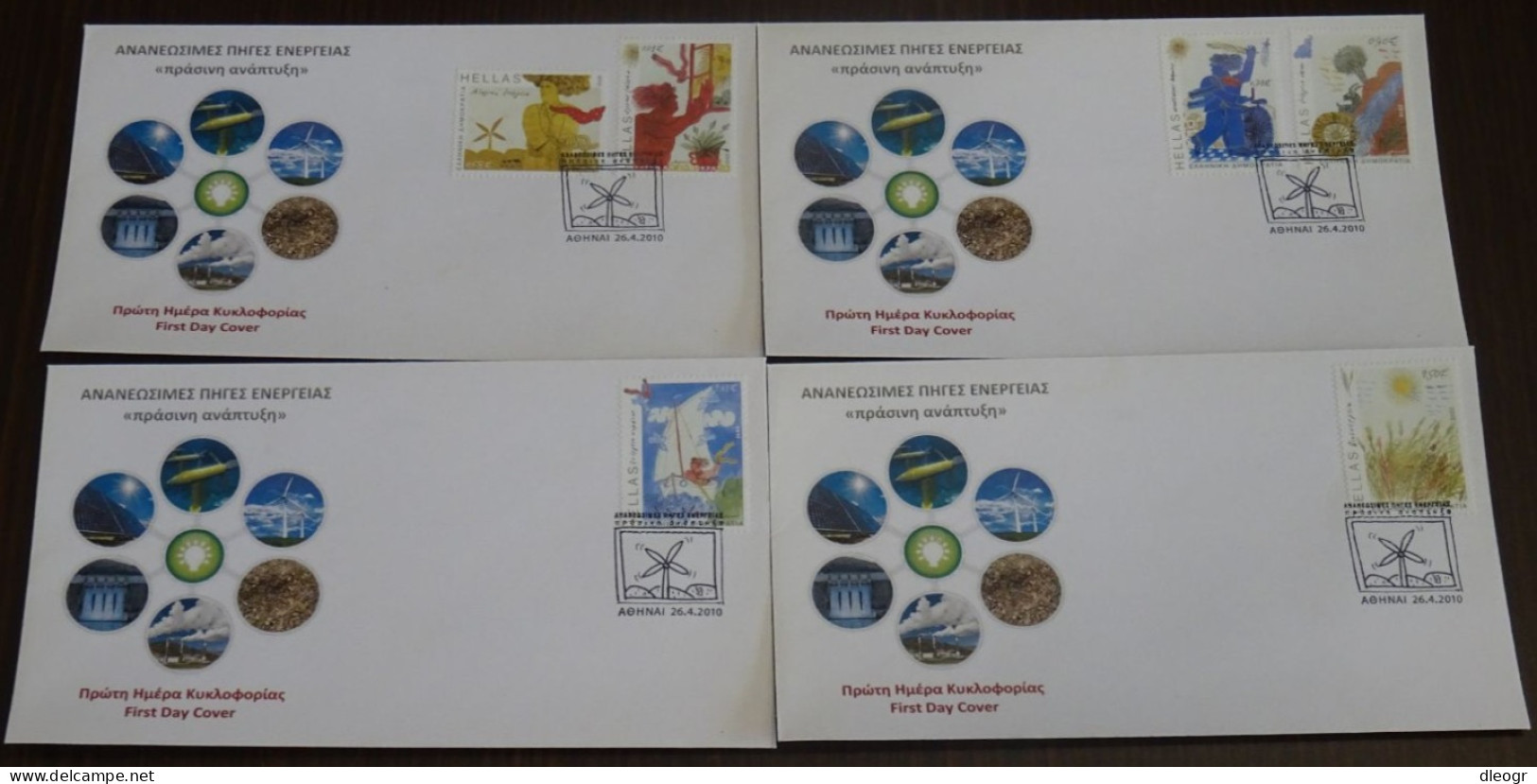 Greece 2010 Green Renewable Energy Development Unofficial FDC - FDC