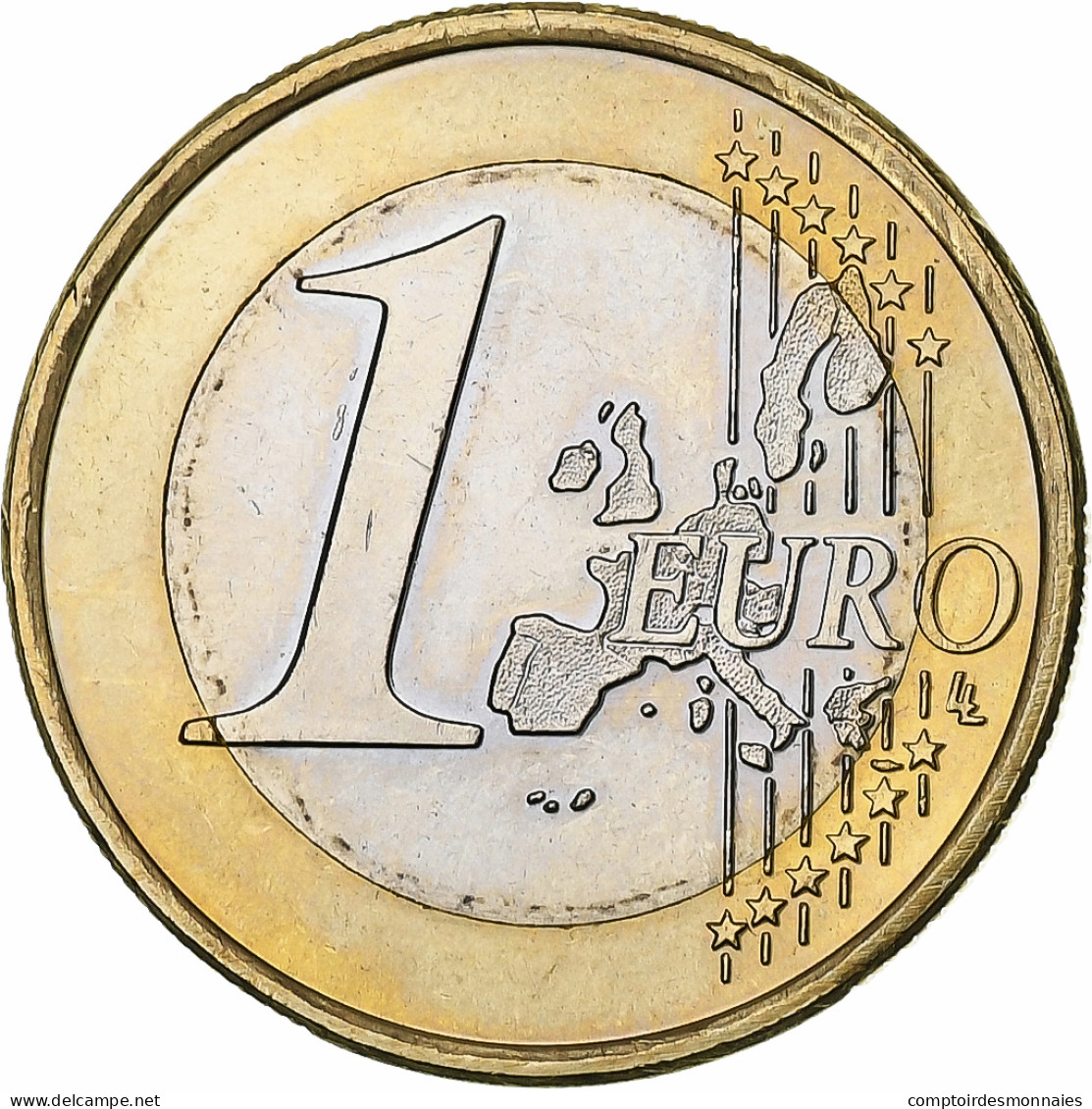 Pays-Bas, Beatrix, Euro, 2001, Utrecht, Bimétallique, SPL, KM:240 - Paesi Bassi
