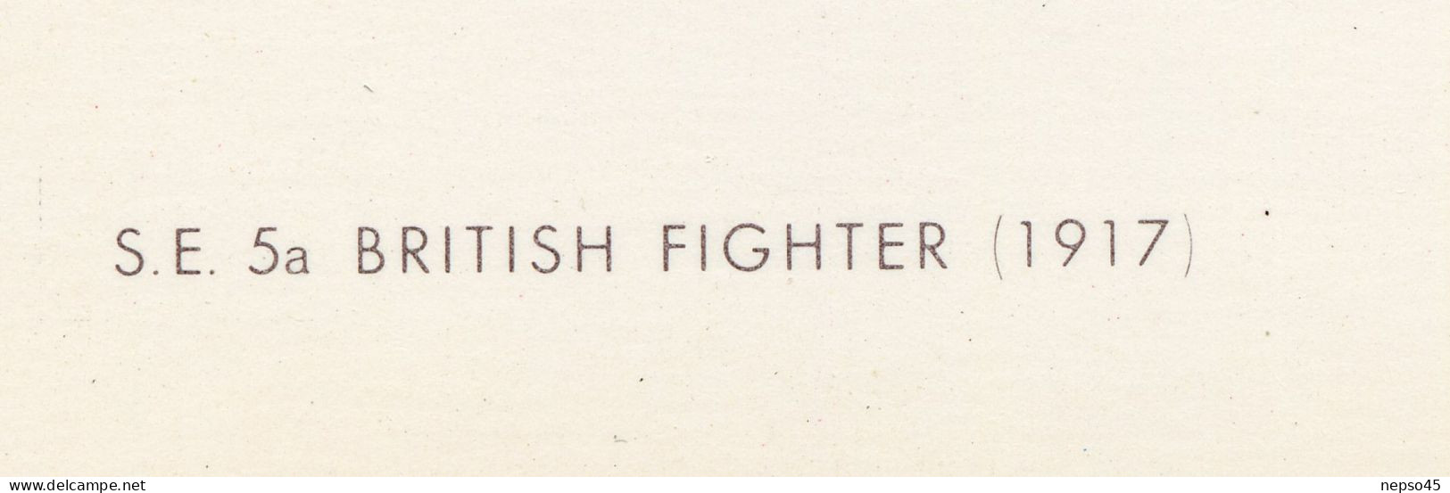 S.E. 5a British Fighter Guerre 1917. - 1946-....: Era Moderna