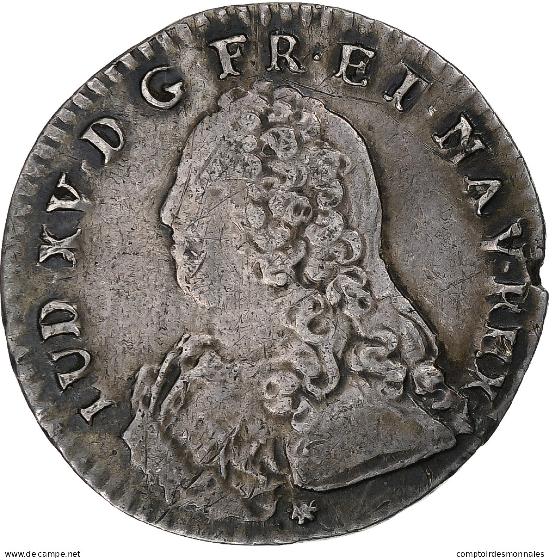 France, Louis XV, 1/10 Écu Aux Branches D'olivier, 1731, Lyon, Argent, TTB - 1715-1774 Lodewijk XV