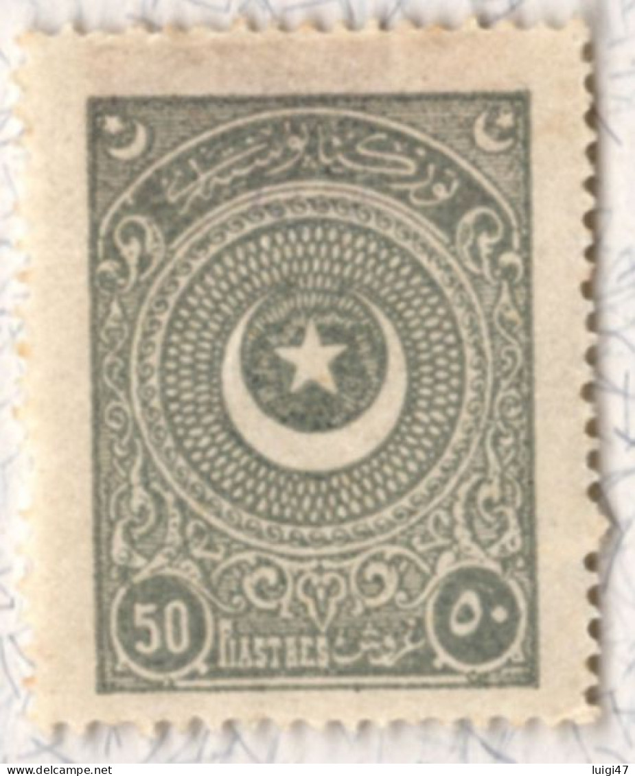 Turchia - 1923 Stella E Mezzaluna P.O. N° 668---686 - Usados