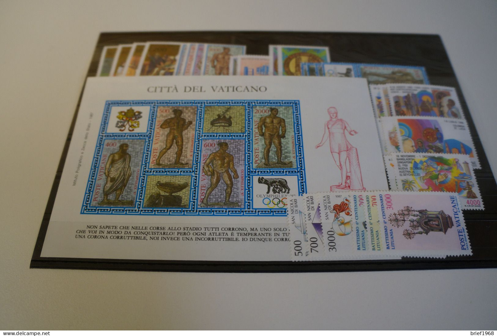 Vatikan Jahrgang 1987 Postfrisch Komplett (27610) - Volledige Jaargang