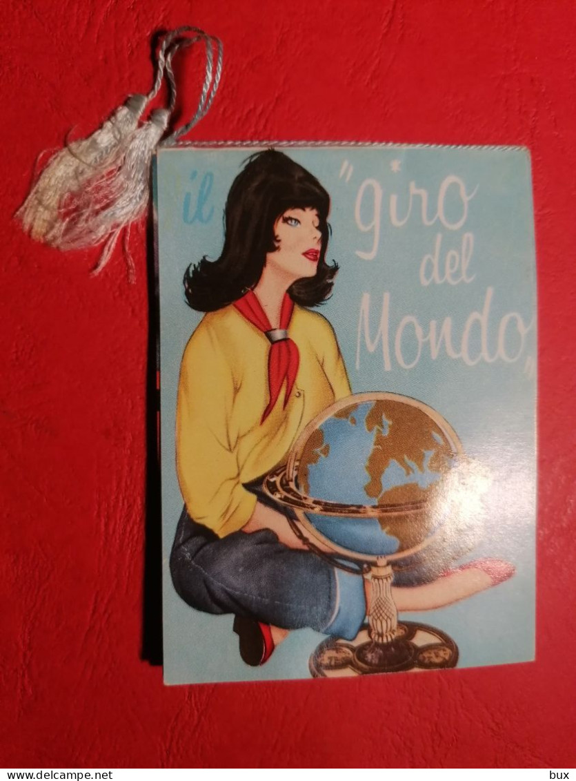 1966 In Giro Per Il Mondo Pin Up Woman Calendarietto Tascabile - Kleinformat : 1961-70