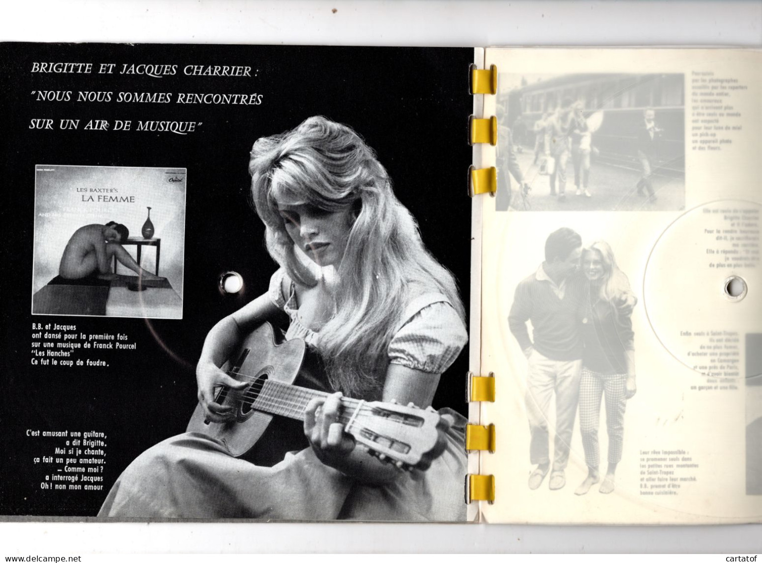 SONORAMA N°10 Complet Avec Tous Les Disques Non Détachés. Brigitte Bardot Et Jacques Charrier , D Gaulle … - Otros - Canción Francesa