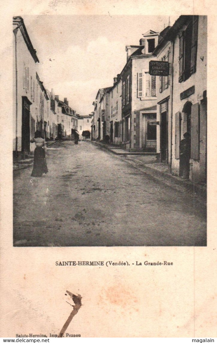 Ste Hermine : La Grande Rue - Sainte Hermine