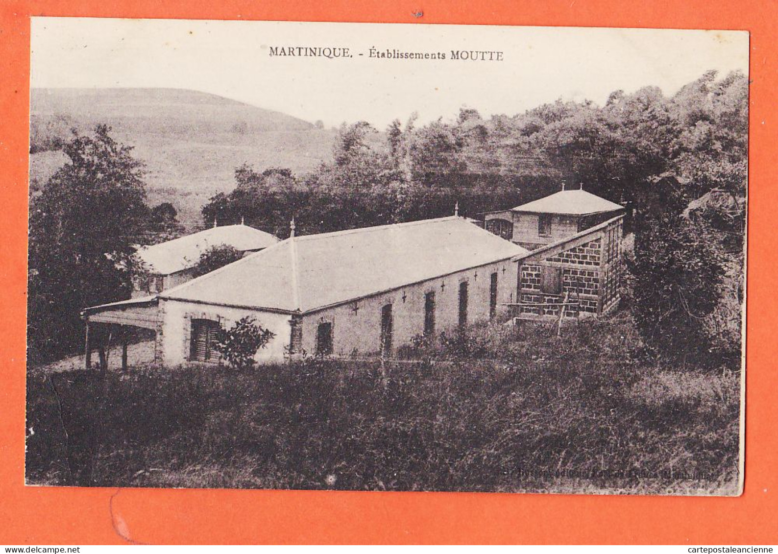14900 /⭐ Peu Commun FORT-de-FRANCE Martinique Etablissements Station Thermale De MOUTTE 1910s Edition RUSSON - Fort De France