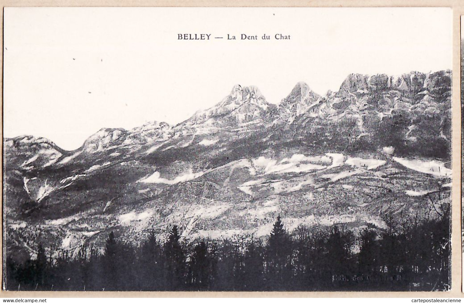 14500 / Edition LE DELEY -BELLEY Ain La DENT Du CHAT 1910s Etat PARFAIT-MINT - Belley