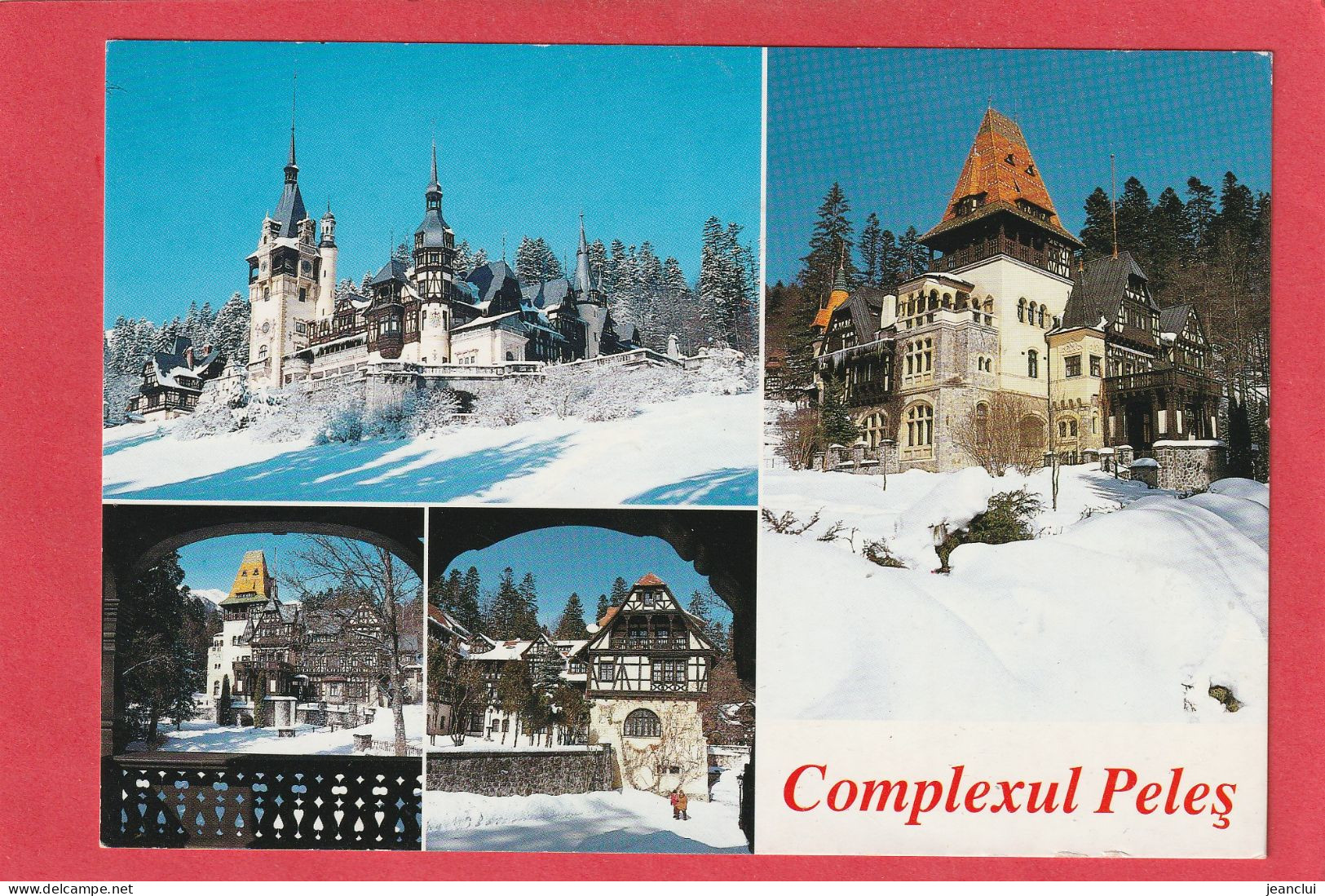 CPM  .  COMPLEXUL PELES . SINAIA    .  CARTE ECRITE AU VERSO - Rumänien