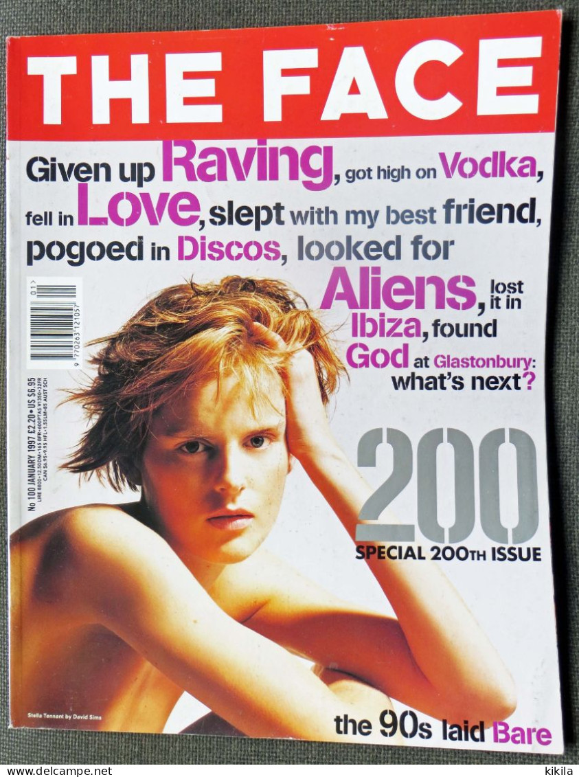 Revue THE FACE N° 100 Janvier 1997 Volume 2 Given Up RAVING, Got High On VODKA, Fell In LOVE, Slept With My Best FRIEND. - Divertimento