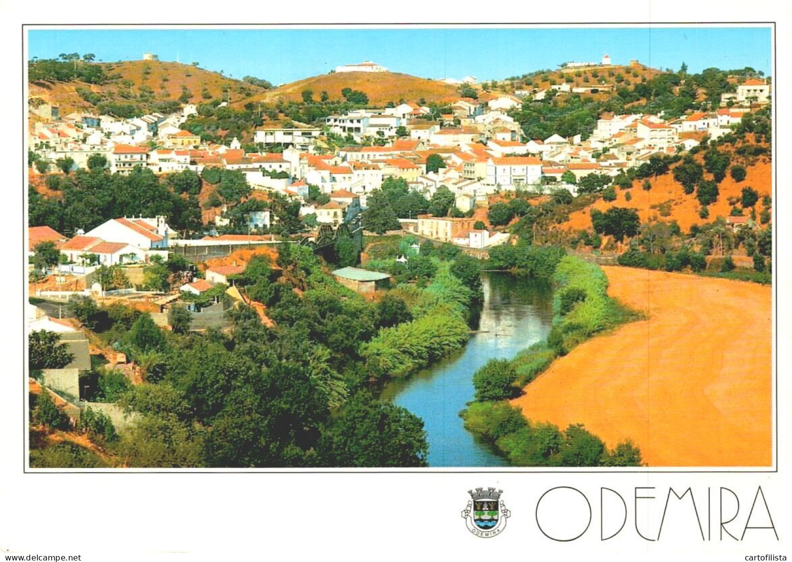 ODEMIRA - Vista Geral  (2 Scans) - Beja