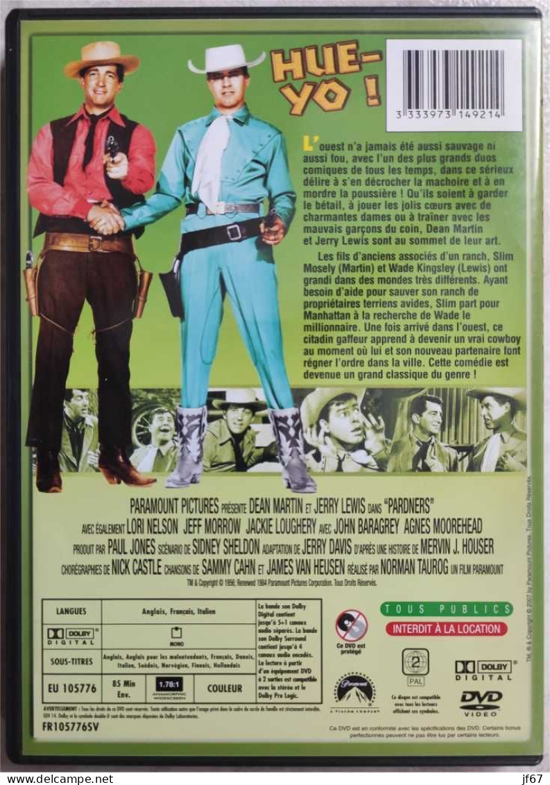 Le Trouillard Du Far West DVD Jerry Lewis - Comédie