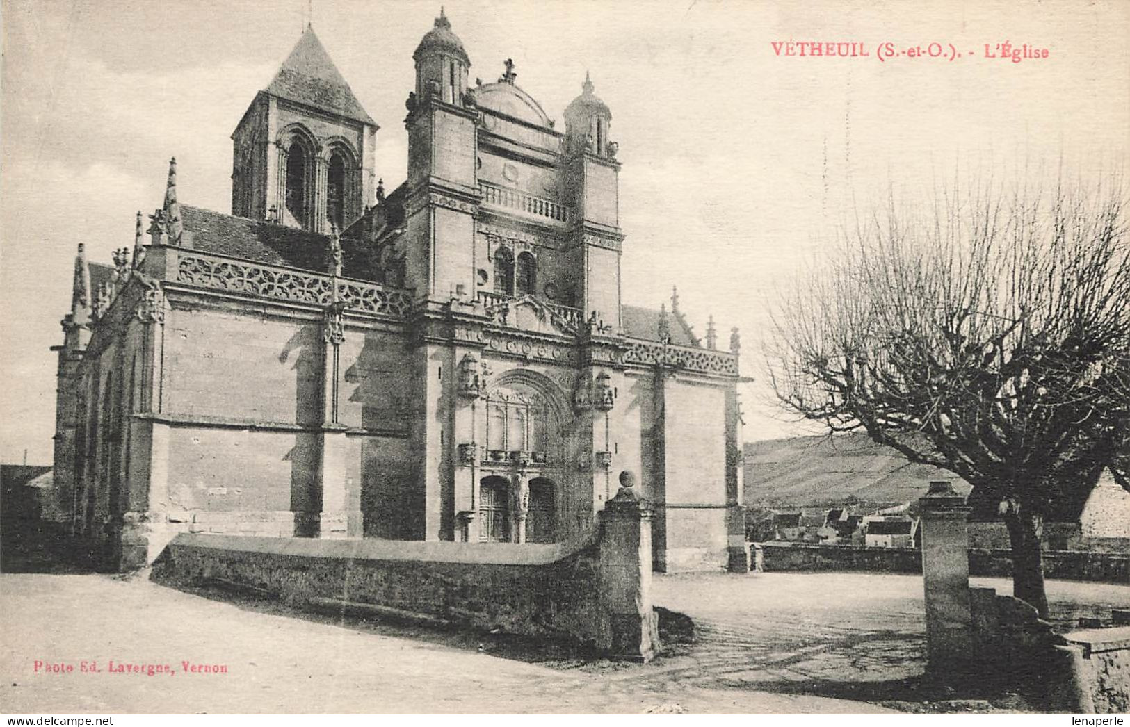 D5629 Vétheuil L'église - Vetheuil