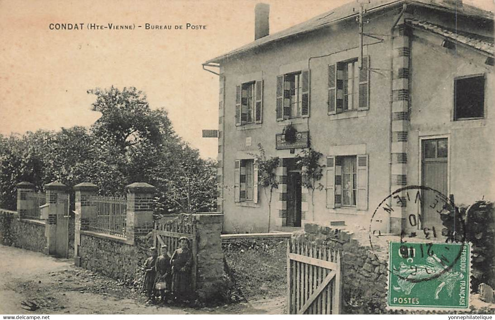 TOP - 87 - HAUTE VIENNE - CONDAT - Bureau De Poste - FR87-38 - Condat Sur Vienne