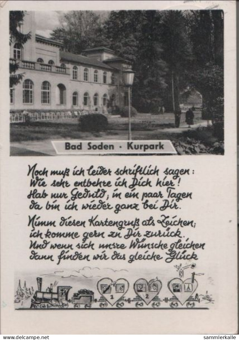 55860 - Bad Soden Am Taunus - Kurpark - 1959 - Bad Soden