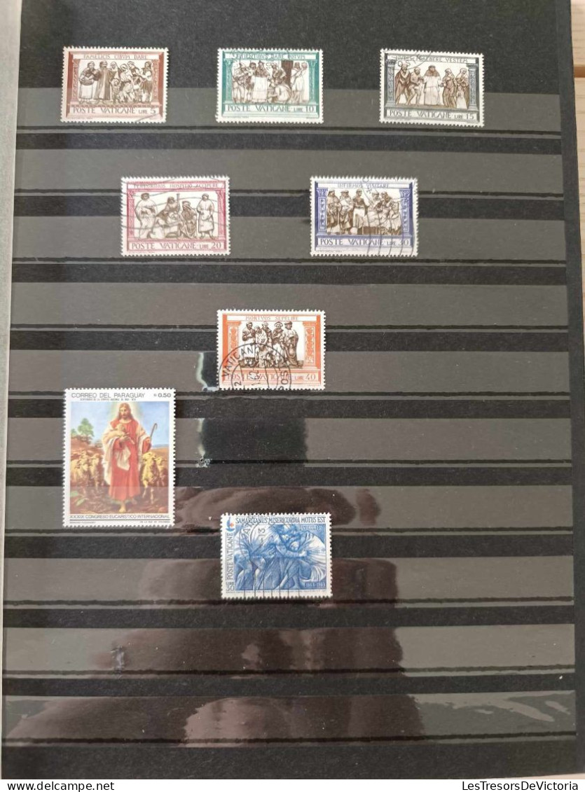 Album De Timbres  Monde - New Zeeland - Panama - Uruguay - Vatican - Espagne -  Neufs Et Oblitérés - Unclassified