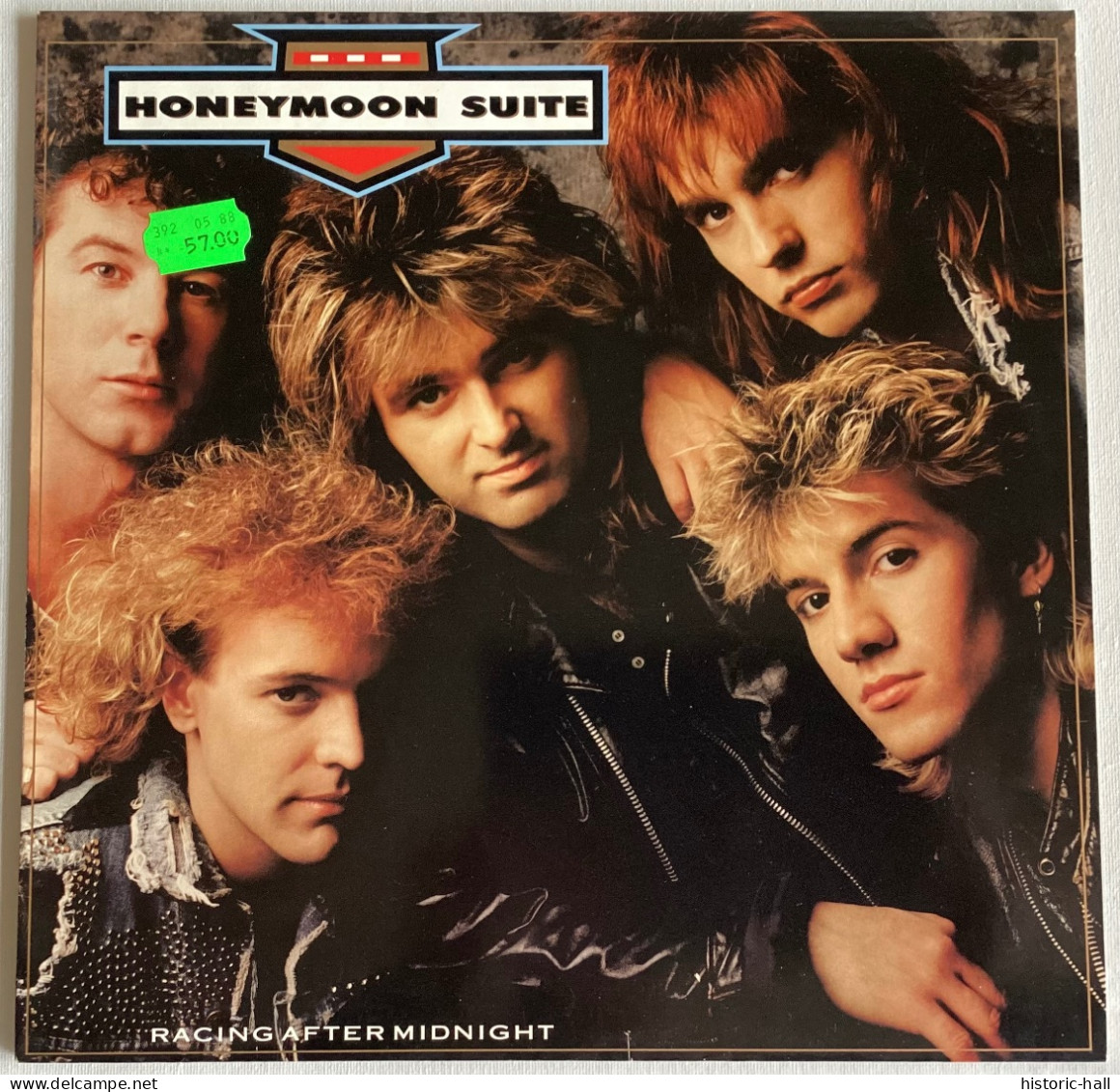 HONEYMOON SUITE - Racing After Midnight - LP - 1988 - German Press - Hard Rock & Metal