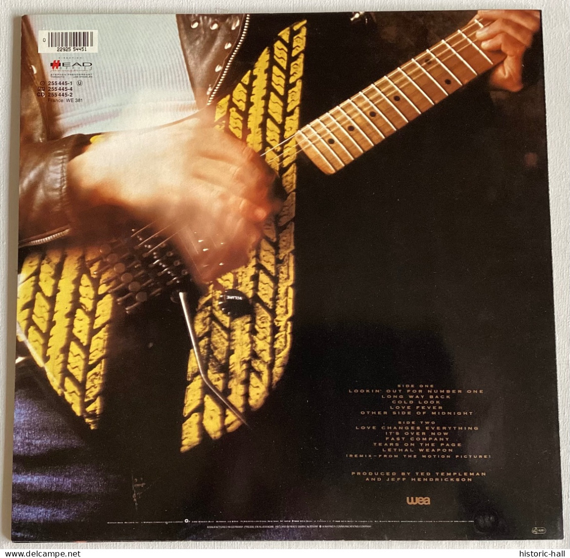 HONEYMOON SUITE - Racing After Midnight - LP - 1988 - German Press - Hard Rock & Metal