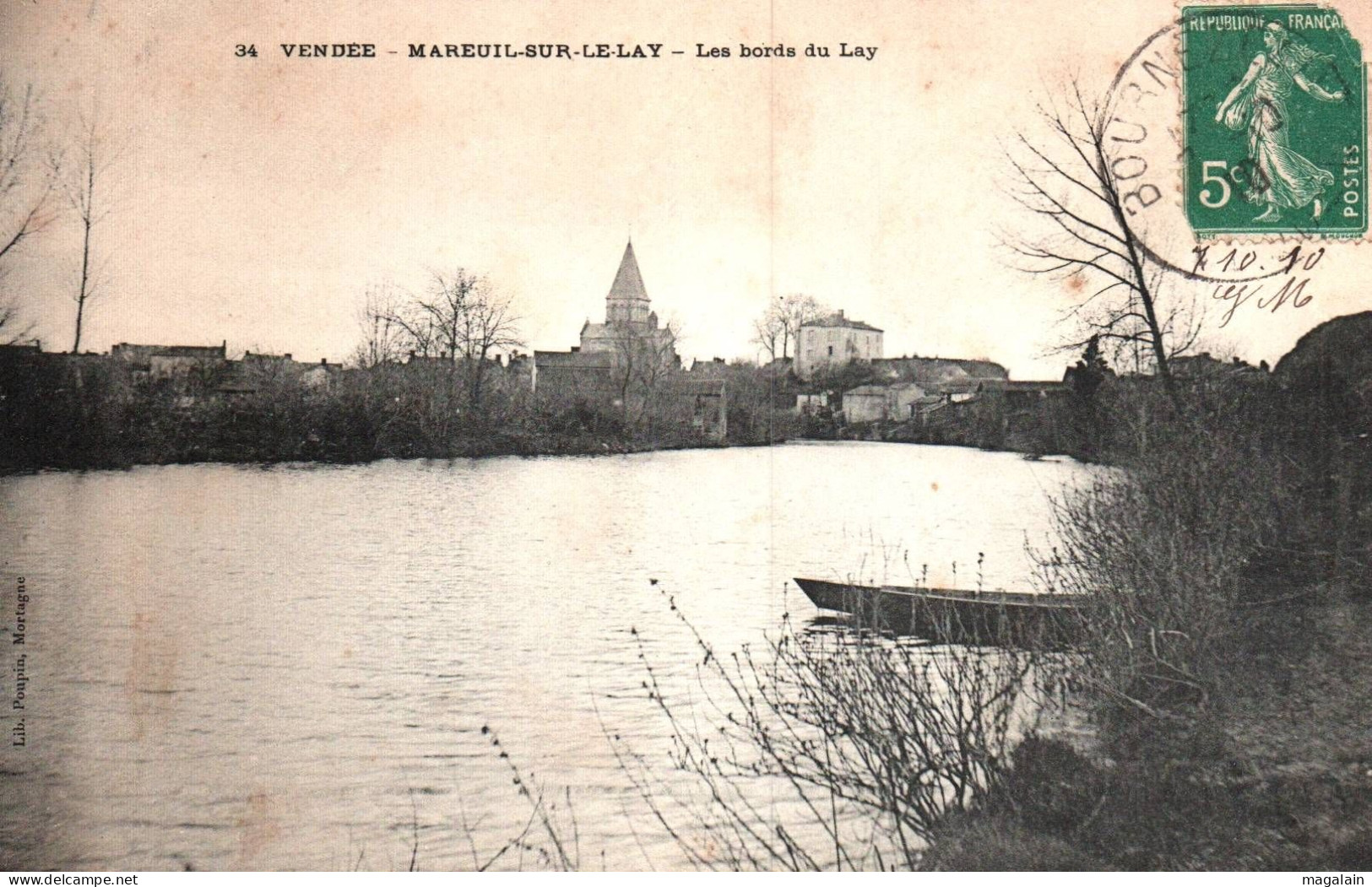 Mareuil Sur Lay : Les Bords Du Lay - Mareuil Sur Lay Dissais