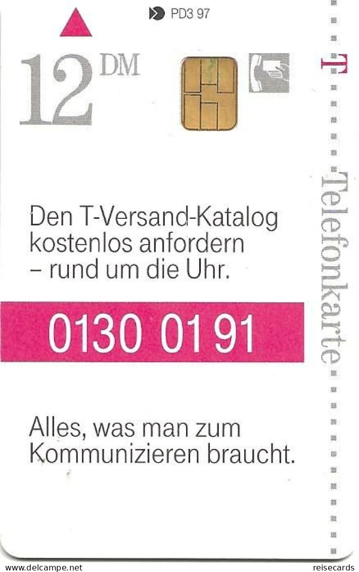 Germany: Telekom PD 3 97 T-Versand-Katalog - P & PD-Series : Guichet - D. Telekom