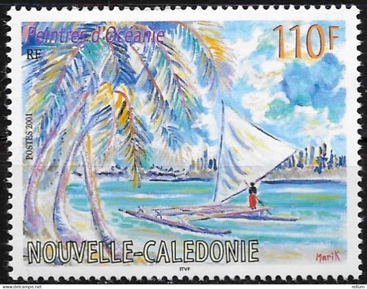 Nouvelle Calédonie 2001 - Yvert Et Tellier Nr. 853 - Michel Nr. 1246 ** - Ongebruikt